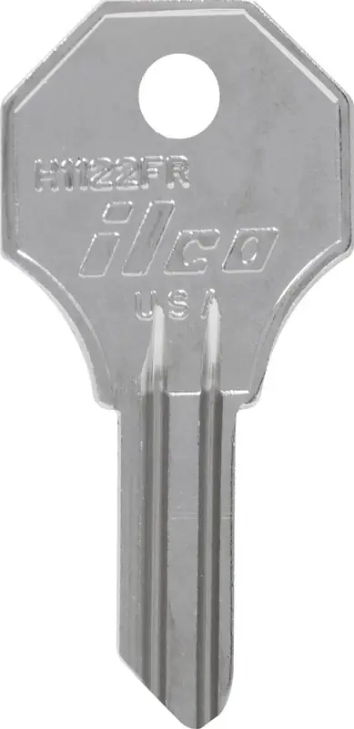 Keykrafter Universal Key Blank 2009 Y10 Single Sided Brass