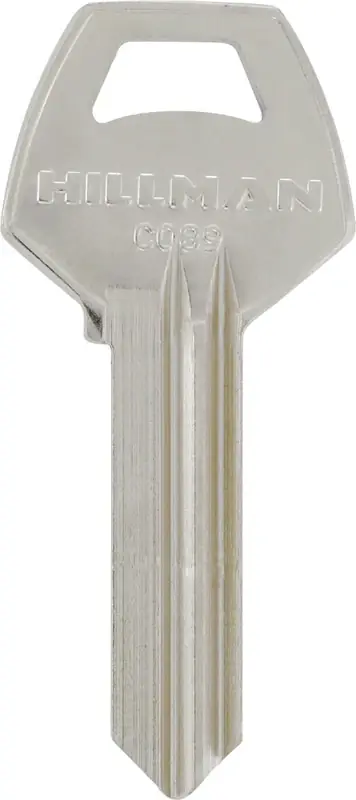 Keykrafter Universal Key Blank 2002 Co89 Single Sided Brass Key