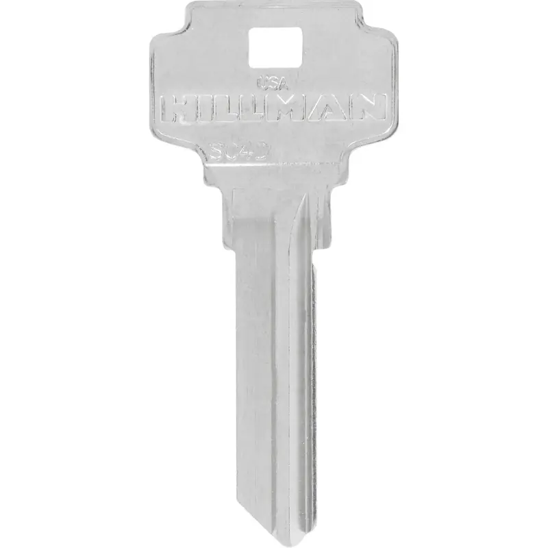 Keykrafter Universal House Key Blank 2028 Sc4d Single Sided For Schlage Locks