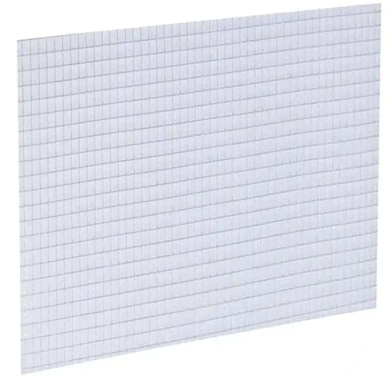 Plaskolite Optix Prisma Square 47.75 In. L X 23.75 In. W Square Edge Lighting Panel 1 Pk
