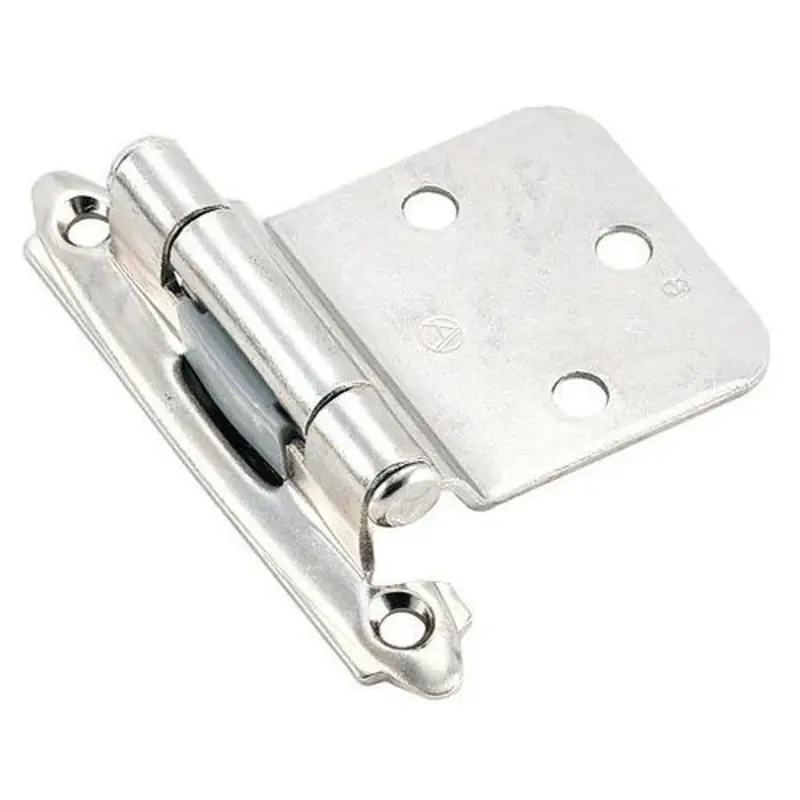 Amerock 2 In. W X 2-3/4 In. L Polished Chrome Steel Variable Hinge 2 Pk