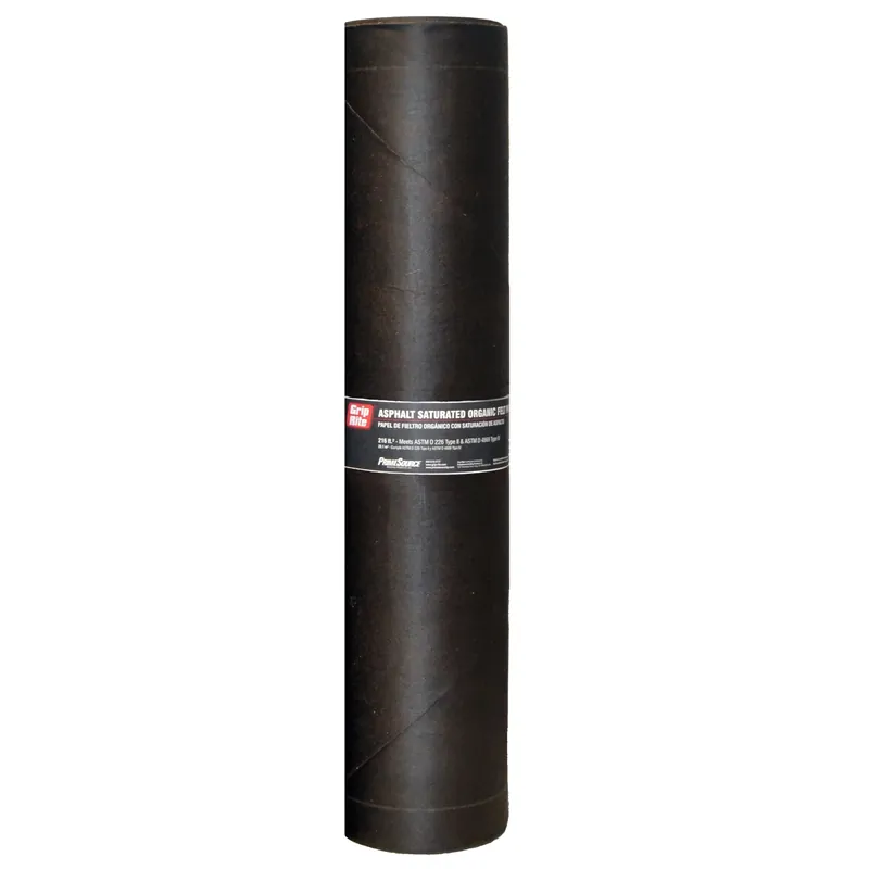 3 Ft. W X 72 Ft. L Asphalt Smooth Saturated Organic Felt Paper 30 Lb Black