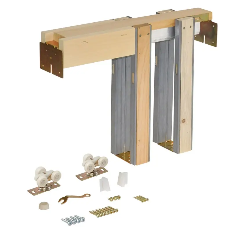 Johnson Hardware 1500PF Series Aluminum Pocket Door Frame Kit 1 Pk