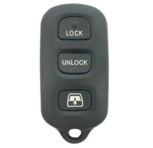 5012381 Self Programmable Remote Fob Shell Cp079 Automotive Key For Sequoia, Black