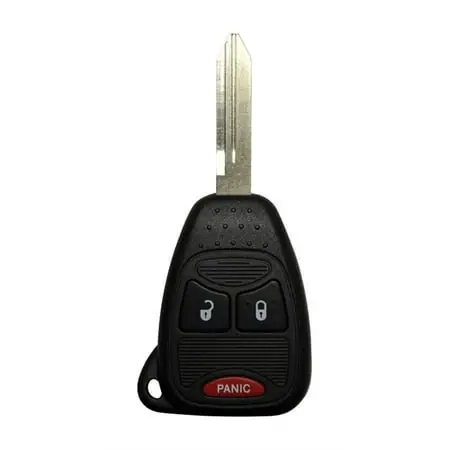 Self Programmable Remote Ulk013 Double Sided Blank Automotive Fob Key For Jeep, Black