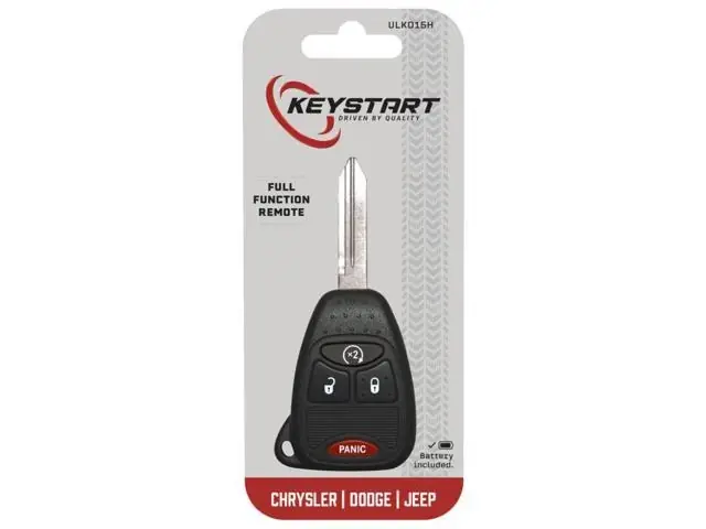Keystart Self Programmable Remote Automotive Fob Key Blank Ulk015 For Jeep Models