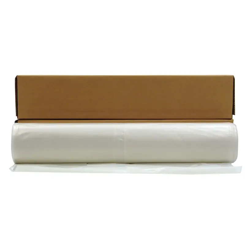 Clear Plastic Sheeting 6 Mil X 6 Ft X 100 Ft Polyethylene Film
