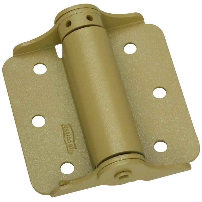 National Hardware BakEnamel 3 In. L Enamel Brass Adjustable Spring Hinge 1 Pk