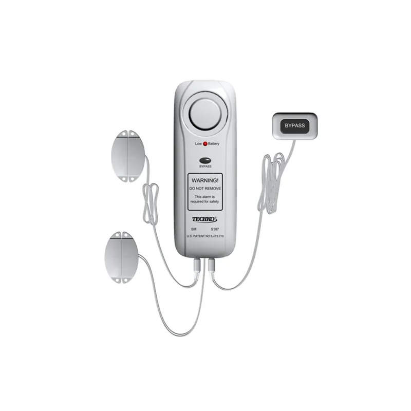 S187d Gray Plastic Safe Pool Alarm With Magnetic Sensors