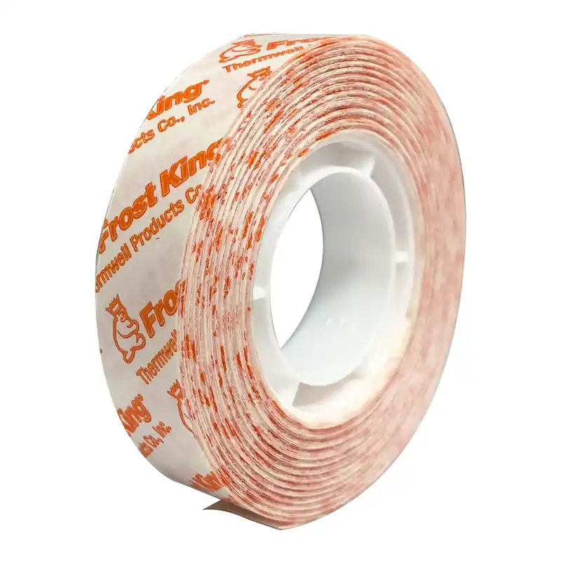 Clear Indoor Mounting Tape 1/2 In. W X 30 Ft. L For Window Insulation