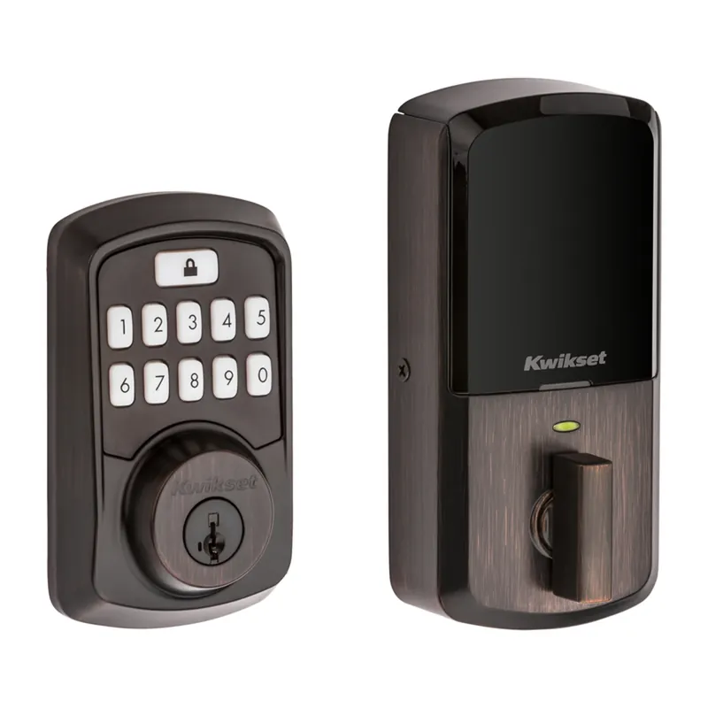 Smartkey Aura Bluetooth Keypad Entry Smart Lock, Venetian Bronze Finish, Model 99420-002