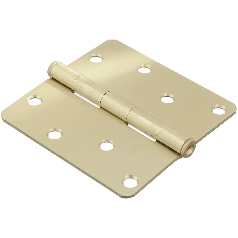 Ace 4 In. 31 L Satin Brass Residential Door Hinge 3 PK