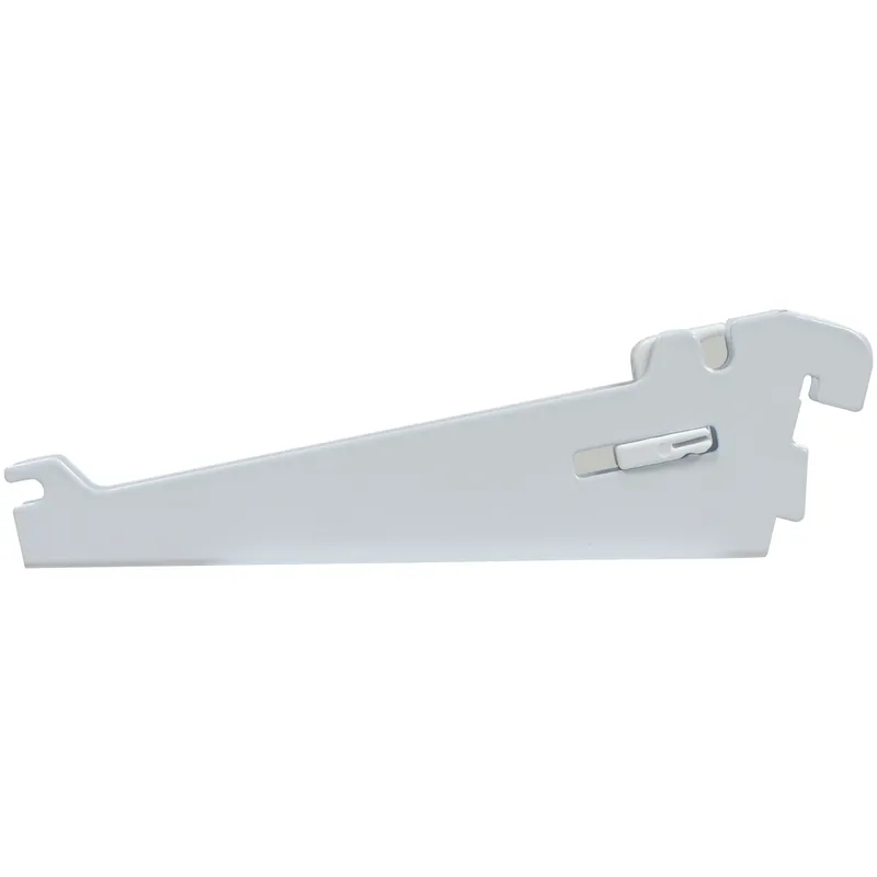 Fasttrack White Steel Shoe Shelf Bracket 7.125 In. Long