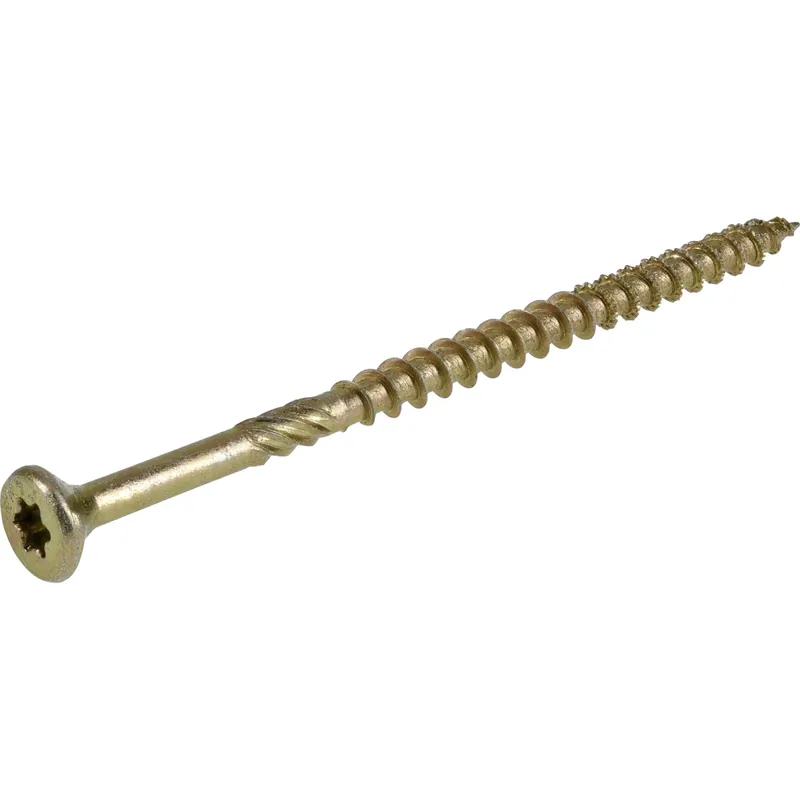 HILLMAN Power Pro No. 10 X 3-1/2 In. L Star Coarse Wood Screws 25 Pk