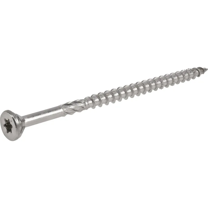 Power Pro Self-Drilling Exterior Wood Screws, Star Drive, 3.5-In. X 10, 1-Lb.