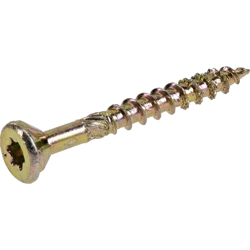 Power Pro No. 8 X 1-1/2 In. L Star Wood Screws - 1 Lb Box