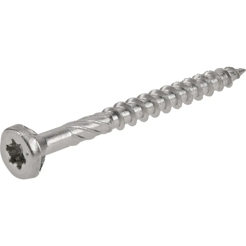 Power Pro Self-Drilling Exterior Wood Screws, Star Drive, 2-In. X 9, 1-Lb.