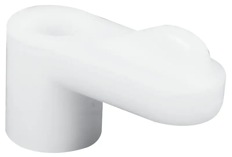 Prime-Line Bright White Plastic Screen Clip For 3/8 Inch 12 Pk