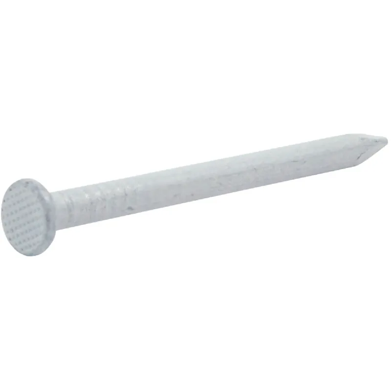 1-1/4 In. 12.5 Ga. White Aluminum Trim Nail - 1 Lb. Box