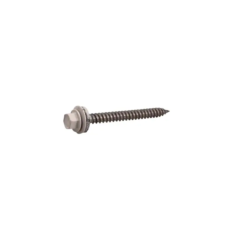 No. 10 X 1-1/2 In. Hex Washer Head Self-sealing Screws - 1 Lb Box