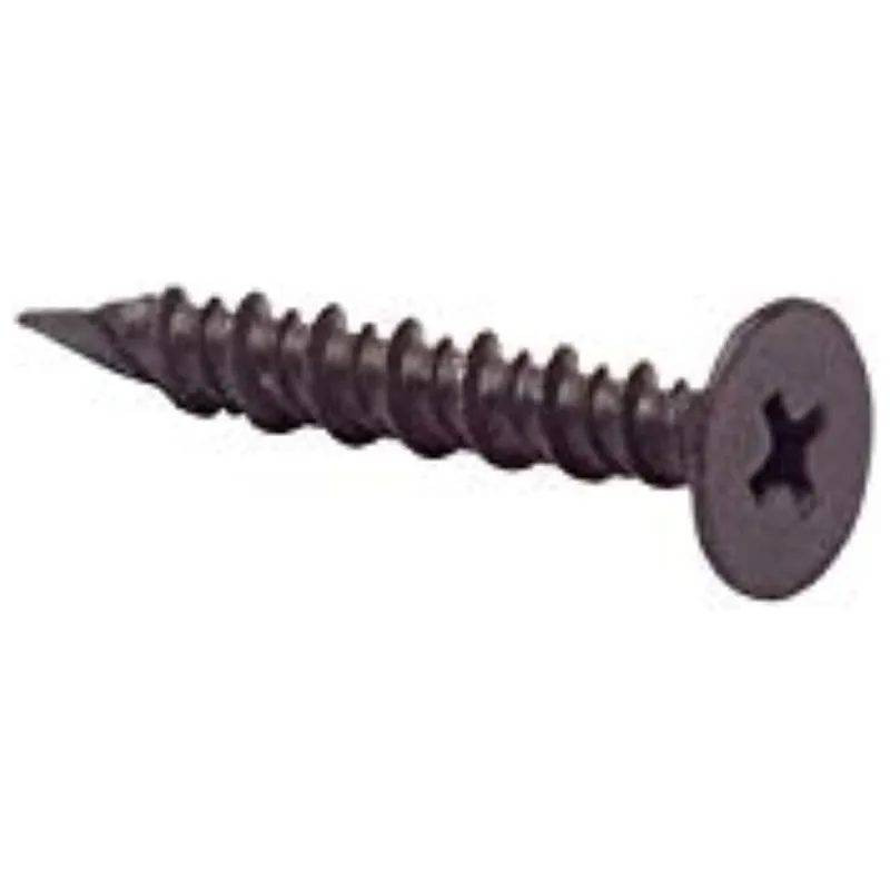 Grip-Rite No. 8 Wire X 1-1/4 In. L Phillips Wafer Head Fine Cement Board Screws