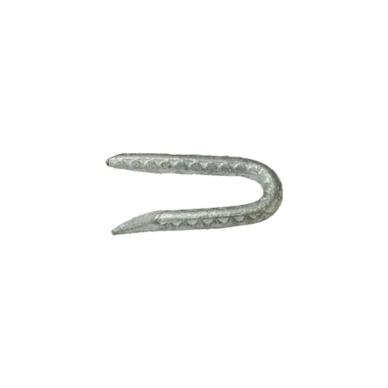 Grip-Rite 1/4 In. W X 2-1/2 In. L Galvanized Steel Fence Staples 9 Ga. 5 Lb