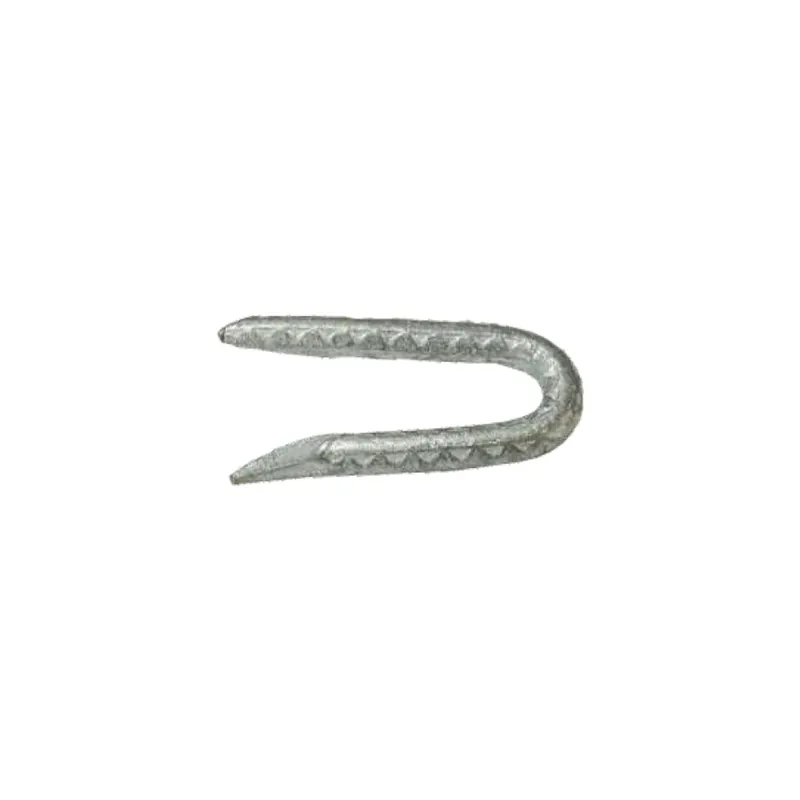 Grip-Rite 1/4 In. W X 2-1/2 In. L Galvanized Steel Fence Staples 9 Ga. 1 Lb
