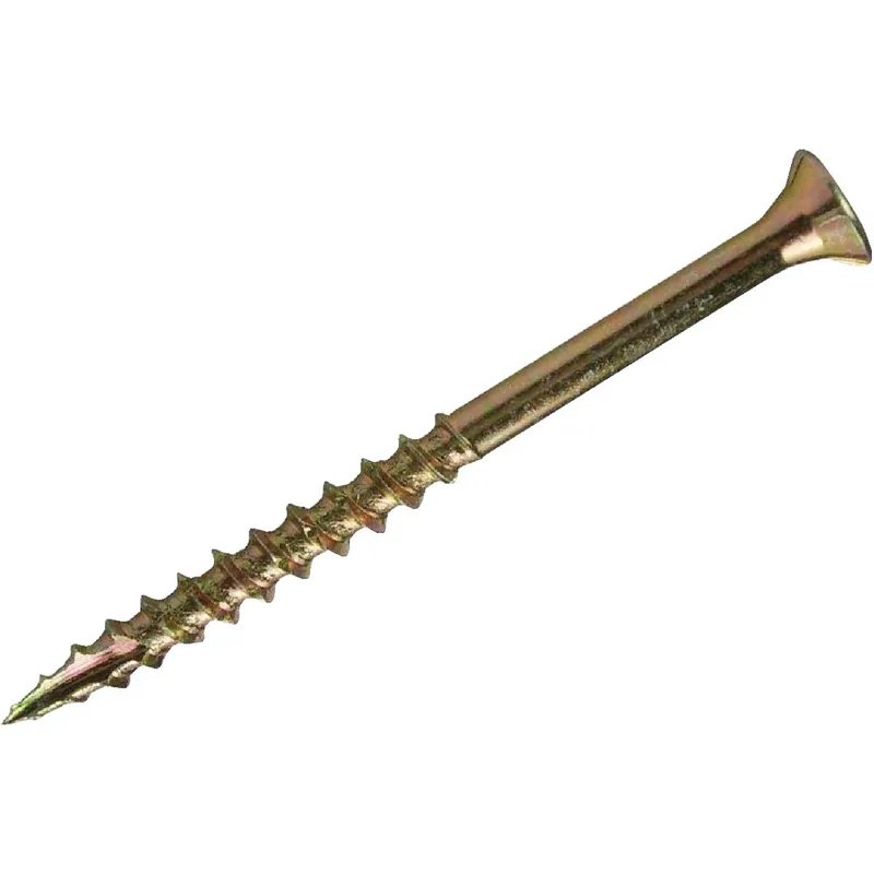 Grip-Rite No. 10 X 3-1/2 In. L Star Flat Head Coarse Construction Screws