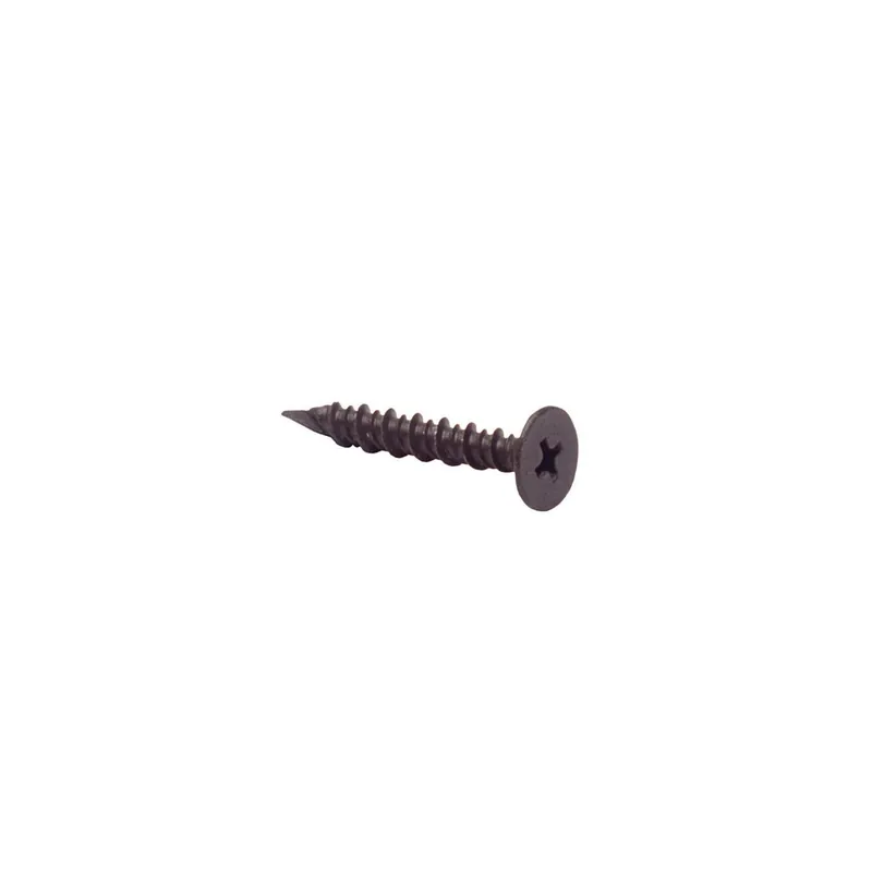 Grip-Rite No. 8 Wire X 1-5/8 In. L Phillips Flat Head Coarse Cement Board Screws