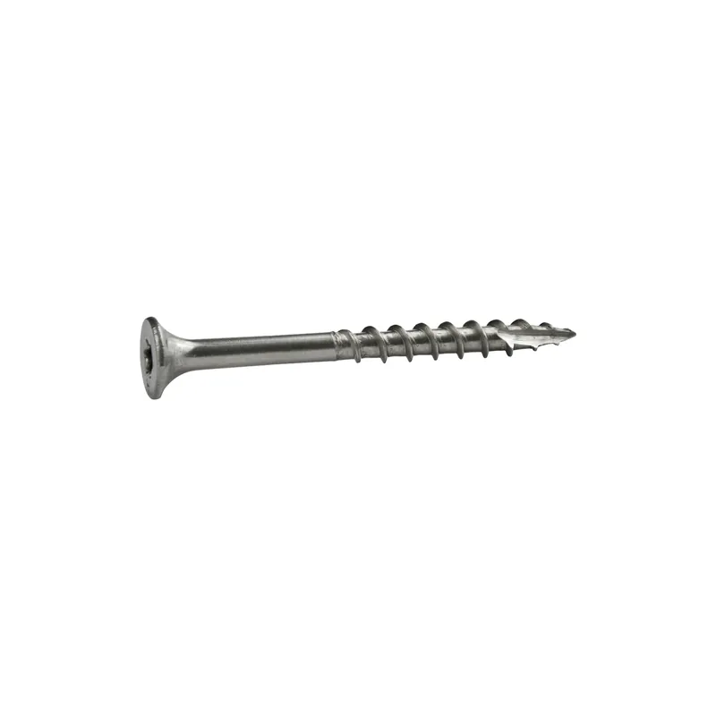Grip-Rite PrimeGuard Max No. 8 Wire X 2 In. L Silver Star Bugle Head Deck Screws 5 Lb 640 Pk