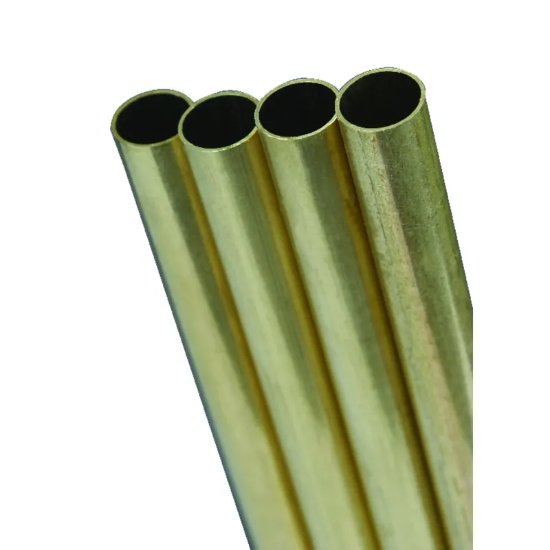K&S 13/32 In. D X 12 In. L Round Brass Tube 1 Pk