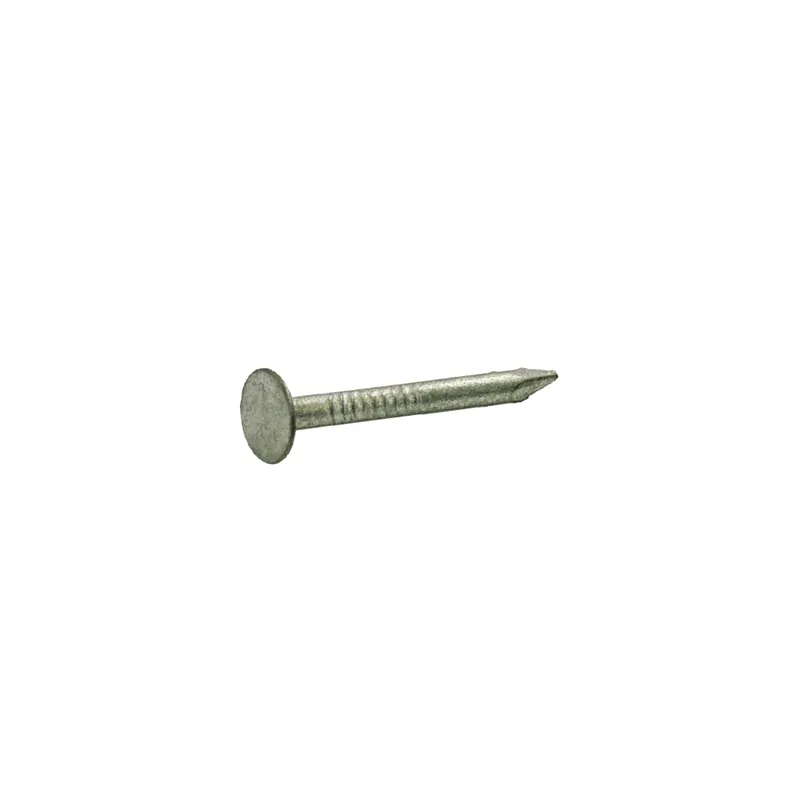 Grip-Rite 3 In. Roofing Hot-Dipped Galvanized Steel Nail Flat Head 1 Lb