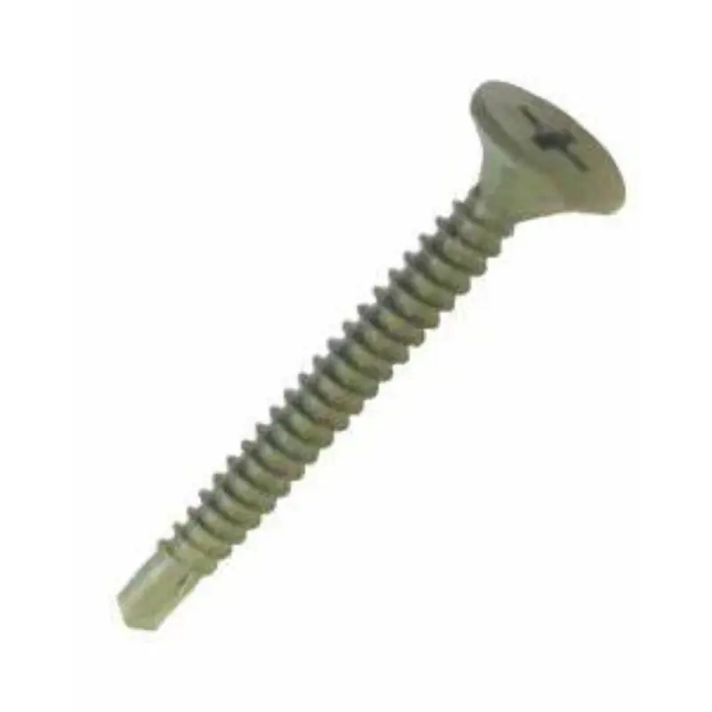 Grip-Rite No. 8 Wire X 1-5/8 In. L Phillips Wafer Head Coarse Cement Board Screws