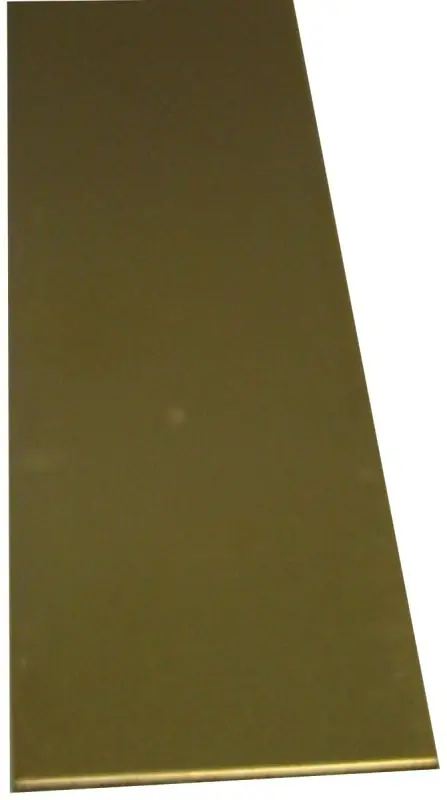 Brass Strip, .064 X 1/2 X 12 In.