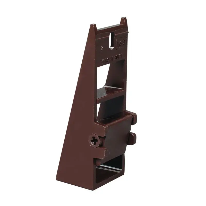 Universal Fascia Gutter Fixer, Vinyl, Brown