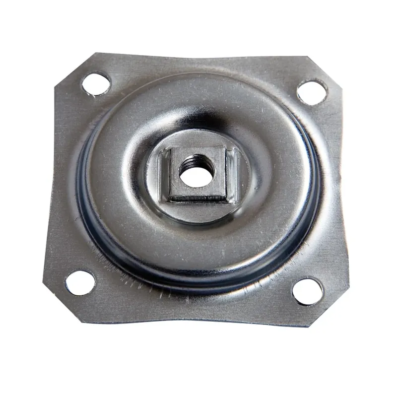 Table Legs Installation Hardware, Straight Top Plate