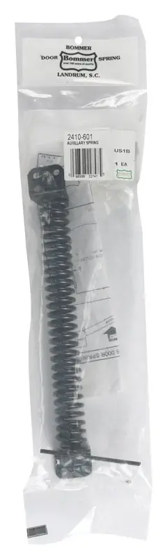 1.5 In. Diameter X 9 In. Length Black Steel Adjustable Gate Spring