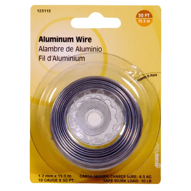 18-Gauge Aluminum Wire, 50-Ft.