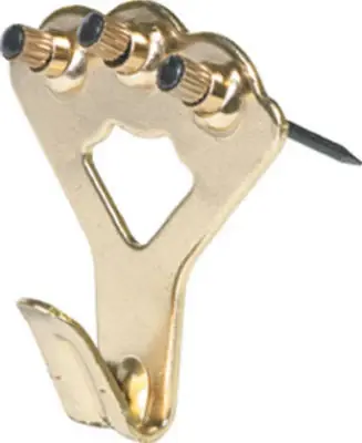 75lb Classic Steel Picture Hanger With Blued Tempered Steel Nails