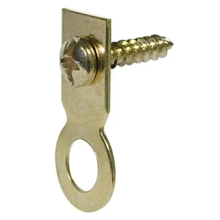 Small And Large Flat Ring Hangers With Screws - Model 122225 & 122227