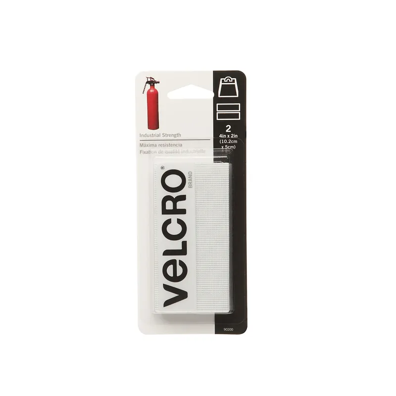 VELCRO Brand Industrial Strength Small Nylon Hook And Loop Fastener 4 In. L 2 Pk