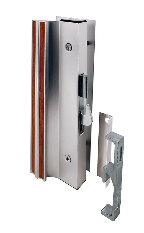 Prime-line Aluminum Indoor And Outdoor Sliding Glass Door Handle And Lock Set 14206