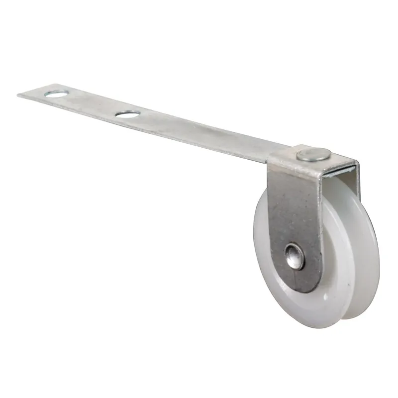 Prime-Line 1 In. D X 1/4 In. L Plastic/Steel Spring Tension Roller Assembly 2 Pk