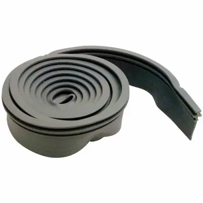 Shower Door Bottom Sweep With Double Tee Insert, 3/4 In. X 36 In.