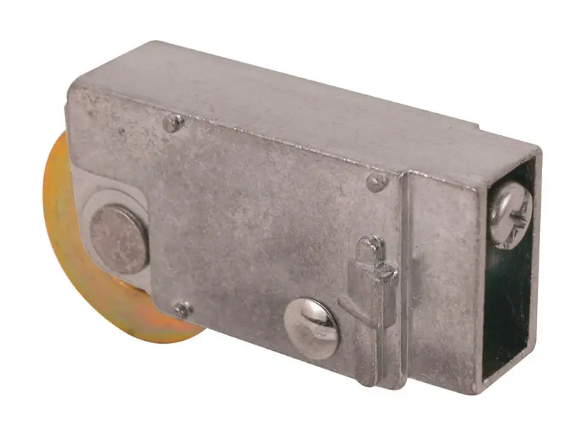 Prime-Line 1-1/4 In. Dia. X 3-1/2 In. L Steel Roller Assembly 1 Pk