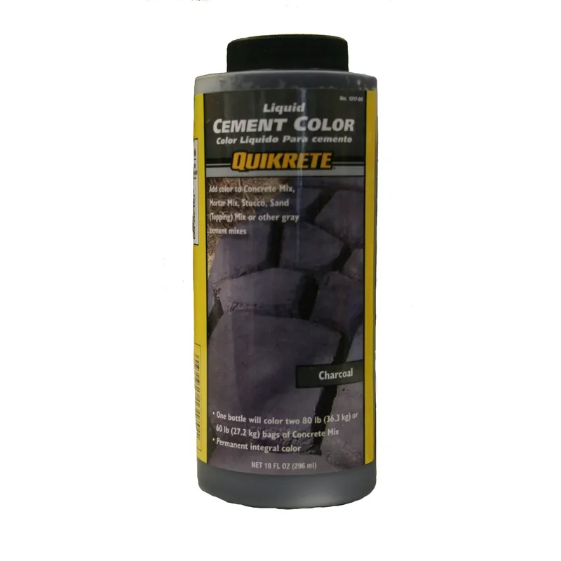 Charcoal 10 Oz. Liquid Cement Color For Concrete And Mortar