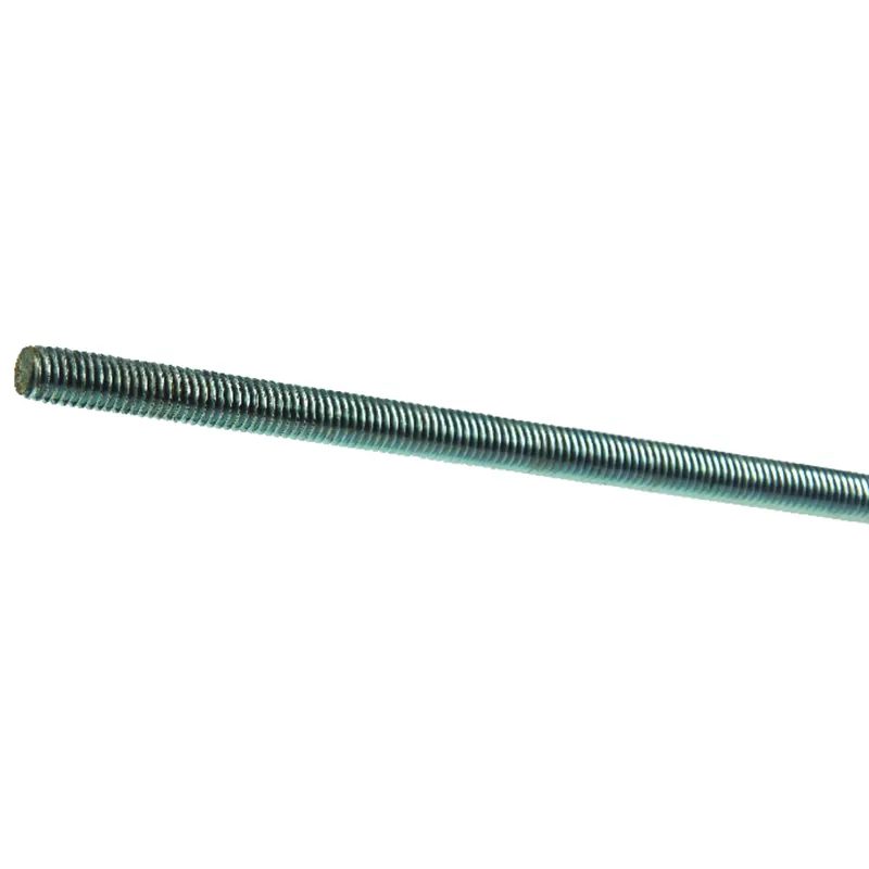 SteelWorks 7/16 In. D X 72 In. L Zinc-Plated Steel Threaded Rod