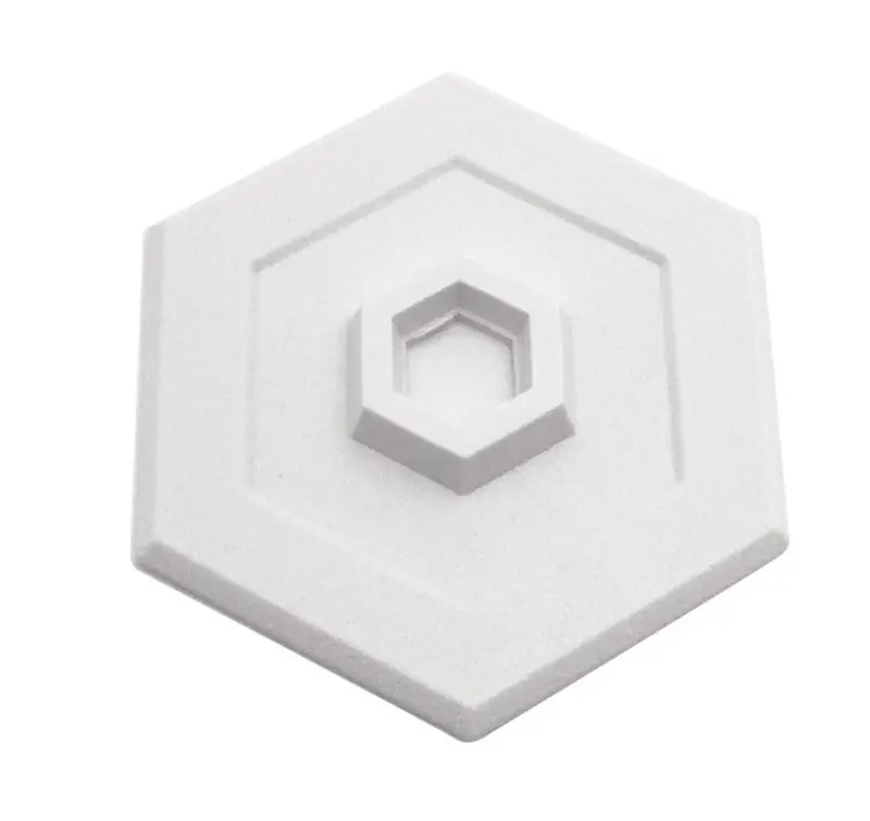 5 In. W X 5 In. L Self-adhesive Vinyl White Wall Protector - Model U9275