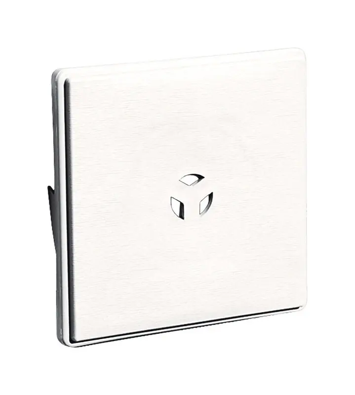 Dutch Lap 6-5/8 In. H X 7/8 In. L Prefinished White Copolymer Mounting Block