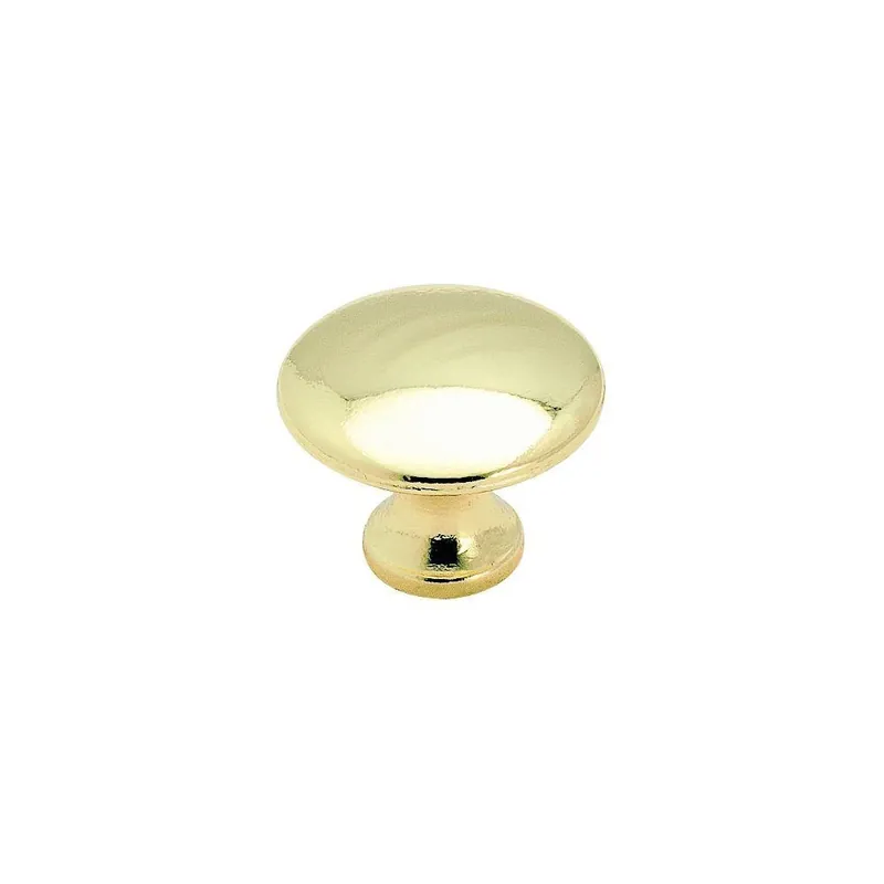 Allison 1-1/4 In. Polished Brass Cabinet Knob - Model 255pb